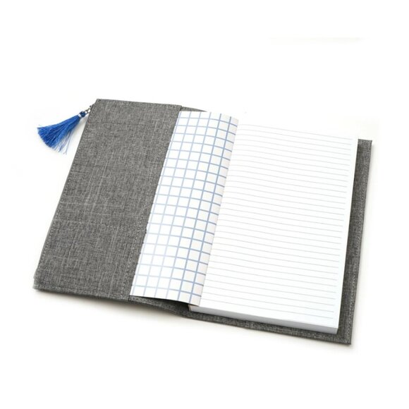 New Gartner Studios Fabric Zippered Journal 6" x 8" 120 Sheets Paper Notebook Di - Picture 7 of 12